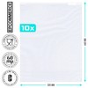 Zip Bags, Large, DIN A3 Format, Lockable Clothes Bags, Freezer