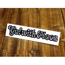 mu-naizu Sticker Mooneyes Prism Go. with Moon Size Small _ SC – dm172s – Mon