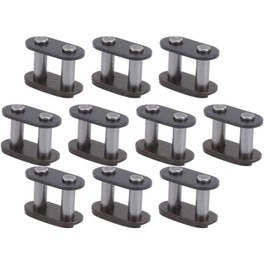 T8f Chain Master Link - 10 Piece Steel Connectors Lightweight Bicycle Chain Wear Resistance Master Link