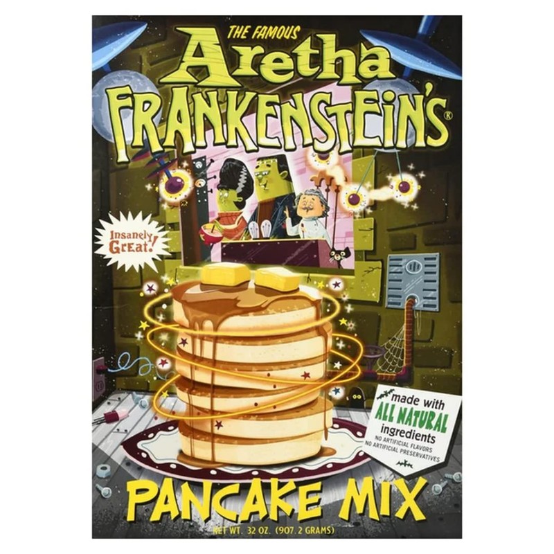 Aretha Frankenstein's Insanely Great Pancake Mix - 32 Oz Box