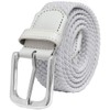Falari Men Women Multicolored Elastic Stretch Braided Belt Canvas Fabric