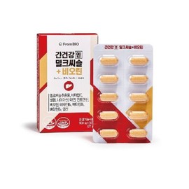 Frombio (NS홈쇼핑)프롬바이오 간건강엔밀크씨슬비오틴 30정 6박스34417679 (NS Home Shopping) FromBio Liver Health Milk Thistle Biotin 30 Tablets 6 Boxes 34417679