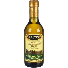 Alessi White Balsamic Vinegar 8.5 Ounce Pack of 5 Perfect for Dressings Marin...
