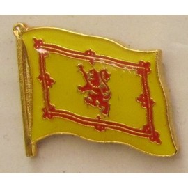 Pin Anstecker Flagge Fahne Schottland Royal Steward Flaggenpin Badge Button Flaggen Clip Anstecknadel