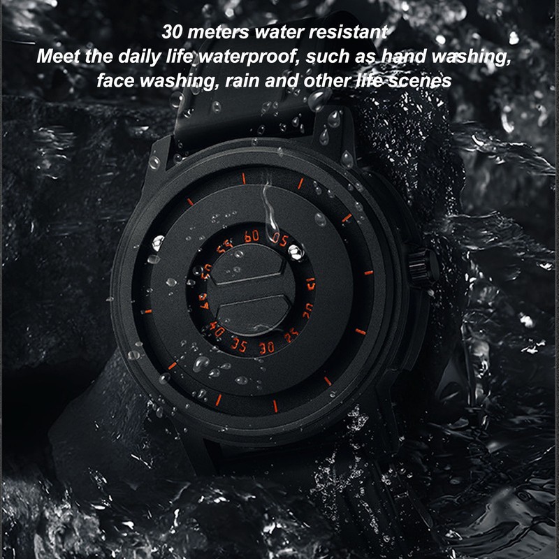 Magnetic Levitation Watch Minimalist Unisex Levitation Ball Dial Quartz Watches