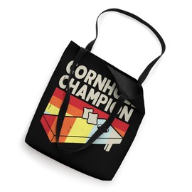 Cornhole Champion Player Team Baggo Bean Bag Toss Game Lover Tote Bag