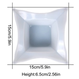 Maceta cuadrada geométrica, molde de silicona, resina epoxi, maceta suculenta, jarrón, Cactus, molde de hormigón, vela, portalápices, yeso, cemento, arcilla, molde