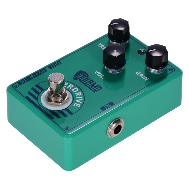 Dolamo D-12 Overdrive Guitar Effect Pedal with Treble Gain Volume