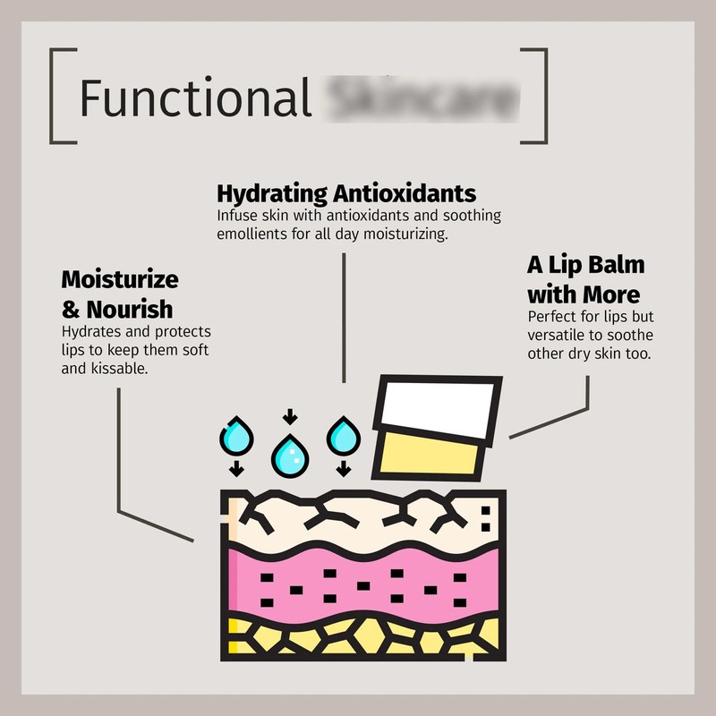 Bálsamo Labial Hidratante Fórmula Nutritiva Con Vitamina E A