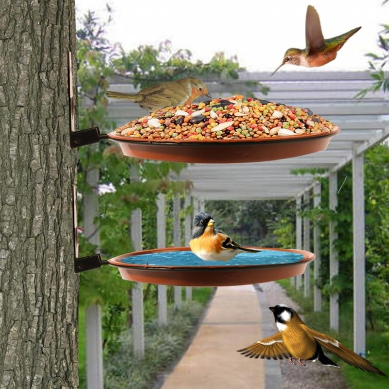 Norhogo Bird Bath, Outdoor Bird Bath, Balcony Bird Bath, Bird