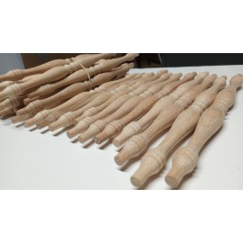 20 OAK Spindles for Cribs & Cradles  Size 11 inch