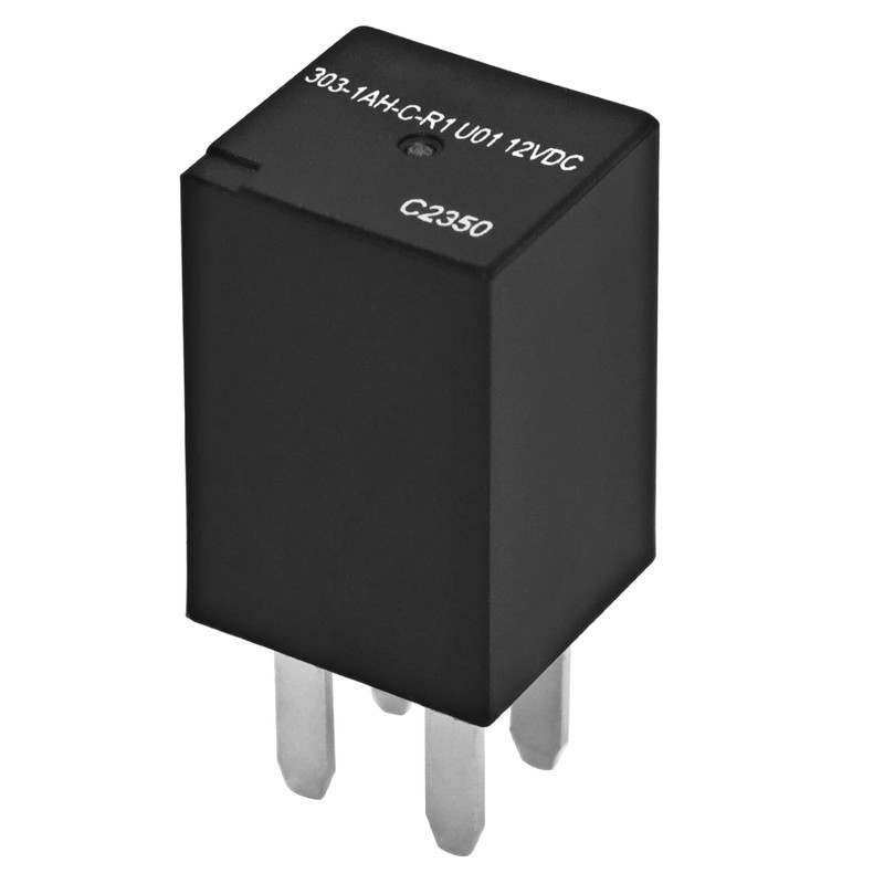 Relay 303-1AH-C-R1-U01 (Pack of 4) - SPNO 20A 12VDC Micro