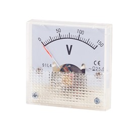 Heyiarbeit 91L4 AC Analog Panel Voltage Gauge 0-150V Volt Meter for Voltage Measurement Devices 1Pcs