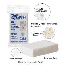 Esponja Y Jabón 2 En 1 Concha Nácar 10 Piezas