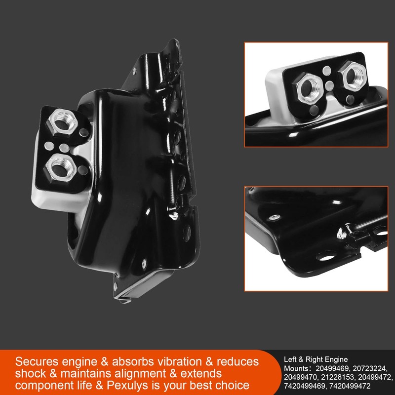 2Pcs Engine Motor Mount For Volvo D13 Engine Renault Trucks,