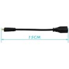 Rosebe Micro HDMI Male to Mini HDMI Female Adapter Cable