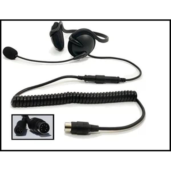 IMC MOTORCOM HS-H140P - 7 PIN HARLEY TYPE HELMETLESS/SKU