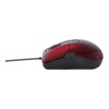 BUFFALO BSMBU26SM Series Wired Blue LED Mouse, Silent, 3 Buttons,