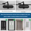 Ougourim Door Closers Commercial Heavy Duty Automatic Door Closer Residential