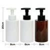 Daika Foam Pump Bottle, 16.9 fl oz (500 ml) (Brown