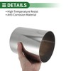 Motoforti 5" OD 150mm/5.9inch Length Straight Exhaust Pipe Tube T316