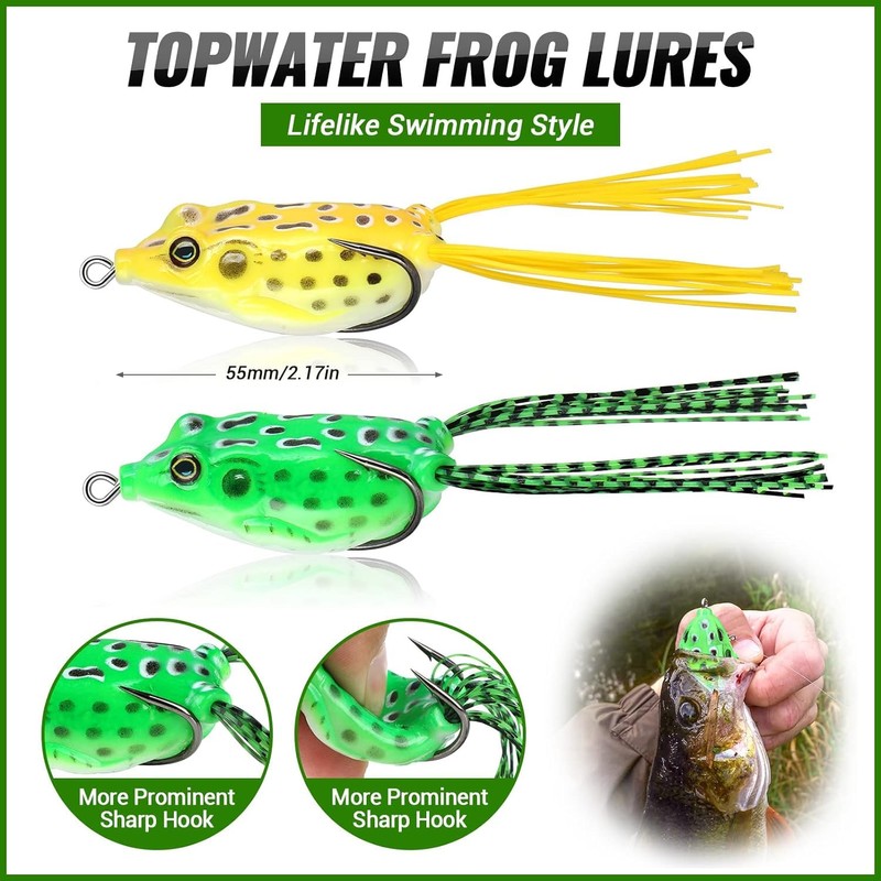 Kit de Pesca Iron Tree de 102 señuelos para Agua