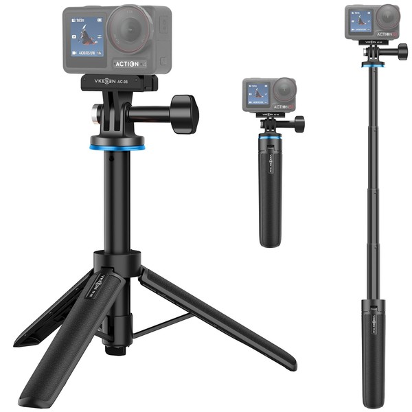 Osmo Action Mini Tripod Stand with Extension Rod for DJI