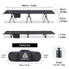 YOUGYM CAMPNACHT Ultralight Camping Cot with Leg Extenders, Aluminum Lightweight