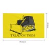 Tread On Them Killdozer Flag Outdoor Indoor Decorations Banner 3x5