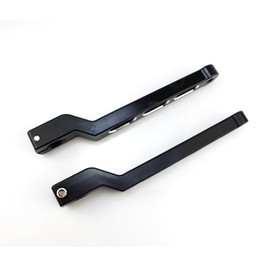 FORLETOR Motorcycle Heel Toe Gear Shift Lever + Shift Peg Replacement for Harley FL Softail, for Touring Electra Glide Road King Road Glide FLHX Street Glide Tri Glide Trikes Shifter Levers(Black)