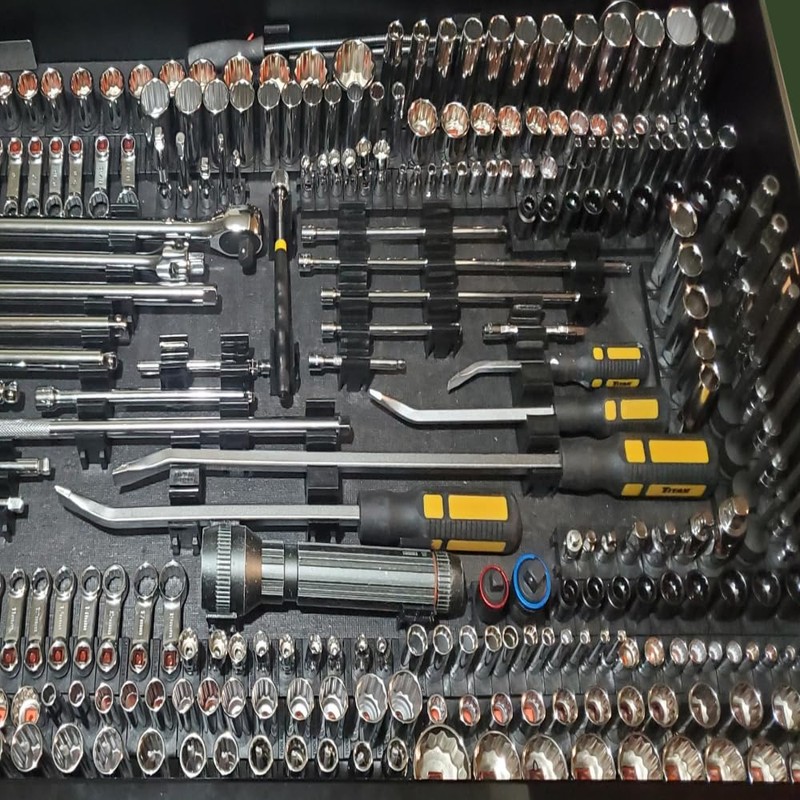 ToolBox Widget - Socket Organizers 1/4" | Includes 12 Modular