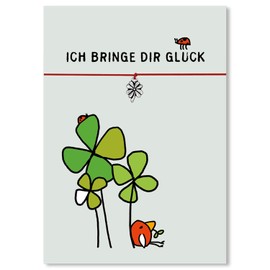 Glücksschmiedin - Courage and Love Gift, Wish Bracelet and Silver-Coloured Pendant with Saying Cards, Metal, Without Stone