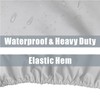 Boat Seat Cover Back to Back Double Seat Storage Cover,