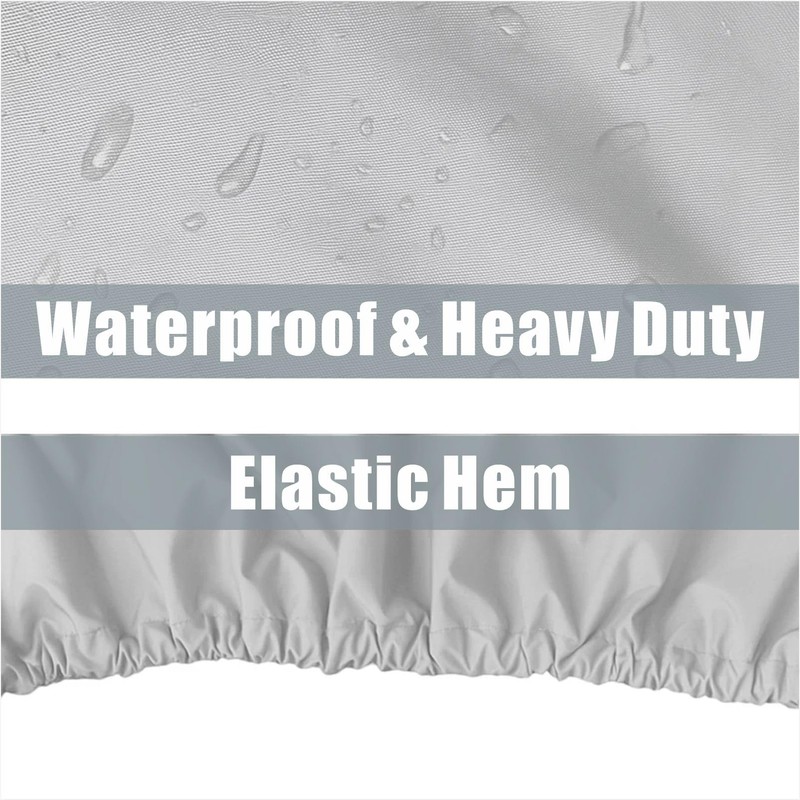 Boat Seat Cover Back to Back Double Seat Storage Cover,
