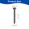 sourcing map 50Pcs Small Hardware Nails, 2D x 1" Brass