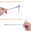sourcing map Sliding T-Handle Hex Key Wrench Set 8mm/10mm/12mm Metric