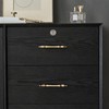 MY MIRONEY 2PCS Silver Drawer Lock with Keys Hardware Furniture