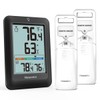Newentor Indoor Outdoor Thermometer Wireless, Remote Temperature Monitor Hygrometer, Outside