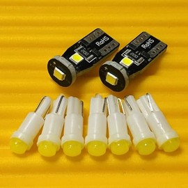 GSX-R1100 GU74A GU74B GU74C Speedometer Tachometer Indicator White LED Set of 10 SUZUKI Suzuki Parts