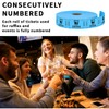 Moguri Pack of 1000 Value Tokens Roll, High-Quality Blue Drinks