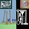 6 Piece Gardening Tools Metal Cutting Dies Set, Tool, Scrapbooking,