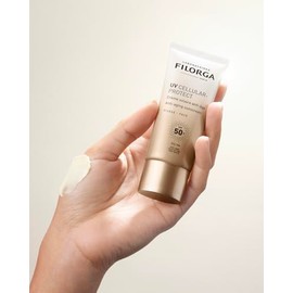 Filorga | Bloqueador solar | UV CELLULAR-PROTECT FACE | Protector solar antiedad facial con péptidos y niacinamida | 40 ml