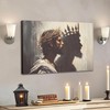 Framed Jesus is the King Christian Wall Art, Jesus and