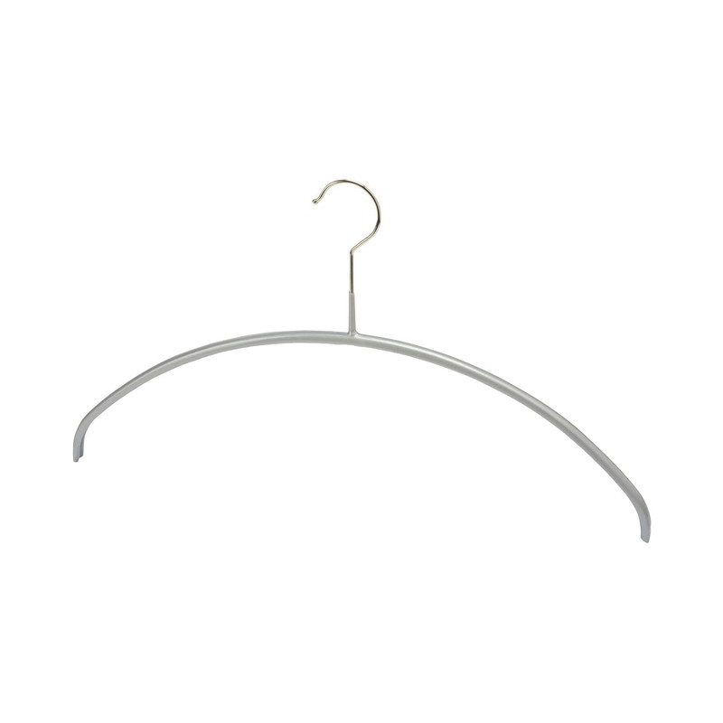 MAWA German Non-Slip Mawa Hangers Economic 40P Silver 10 Pack