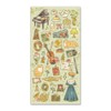 Mind Wave Pearl Paper × Gold Leaf Cute High-Quality Sticker Spine Sticker (Classical Music)