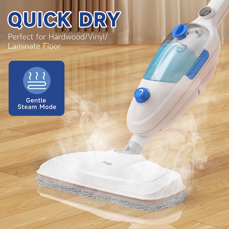 Steam Mop for Floor Cleaning, 10in1 Multi Purpose Handheld Steamer
