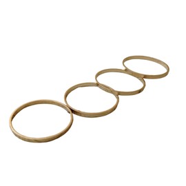 Knuckle Ring -Above knuckle Ring-Set of 6- Gold Ring-Midi Ring-Thin Ring -Size 4