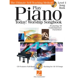 Hal Leonard Play Piano Today! - Worship Songbook (Book and CD)