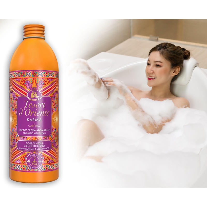 Tesori d'Oriente Karma Shower Gel 500 ml x1 Lemon, Bergamot,