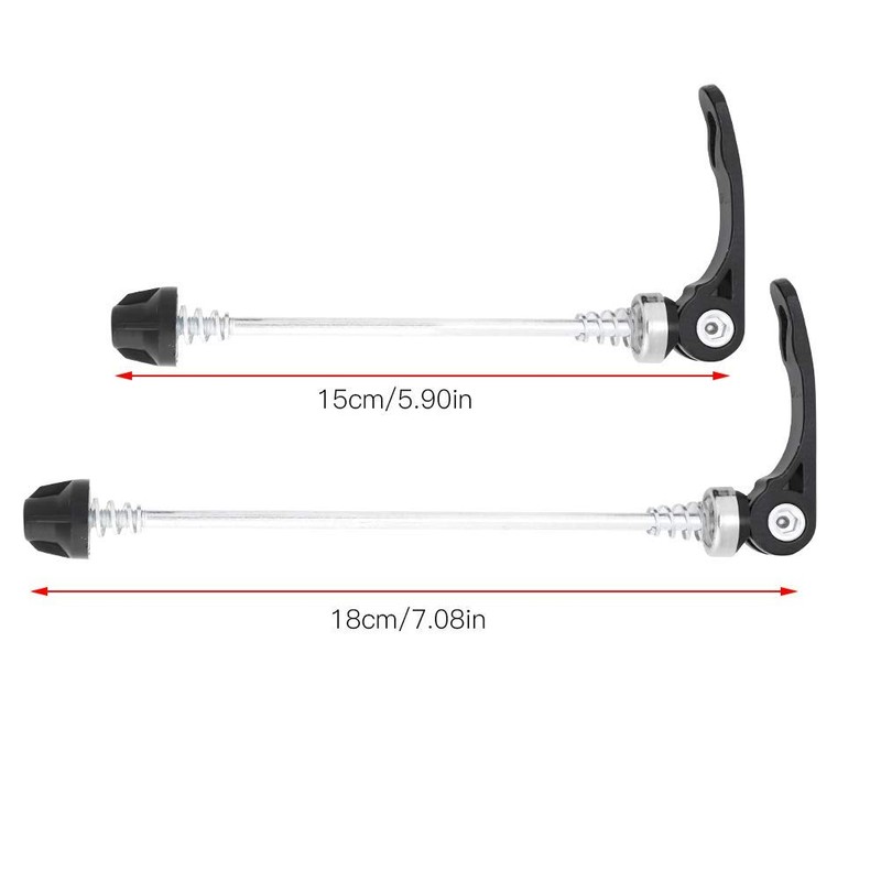 Pwshymi Quick release set ultralight alloy bike rear replacement spare